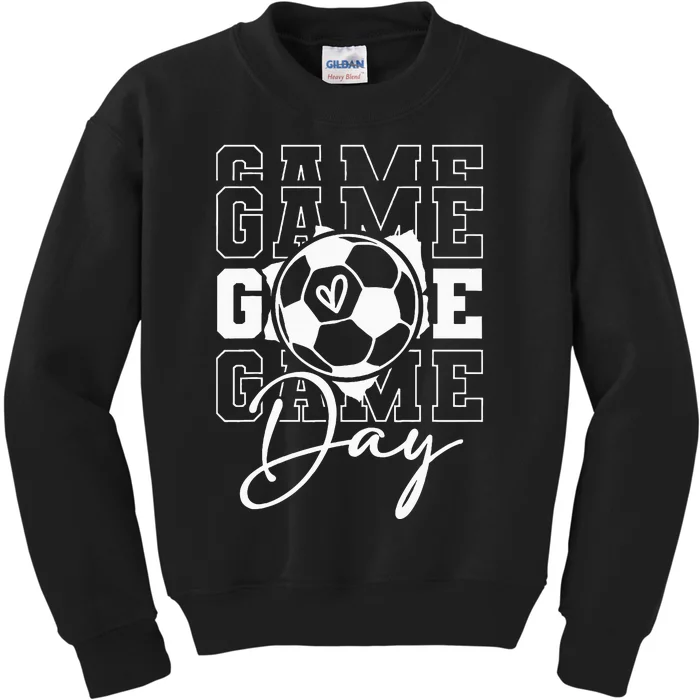 Game Day Soccer Kids Sweatshirt