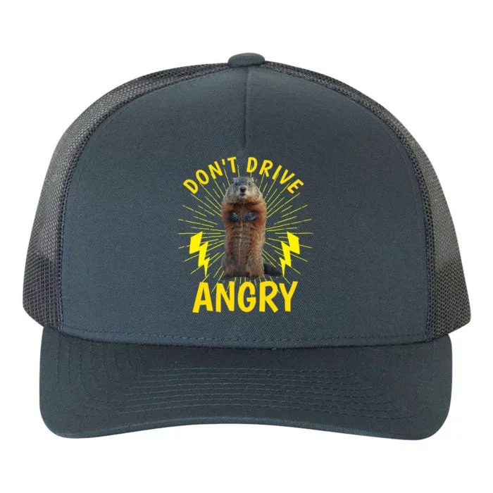 Groundhog Day Shirt Don't Drive Angry Yupoong Adult 5-Panel Trucker Hat