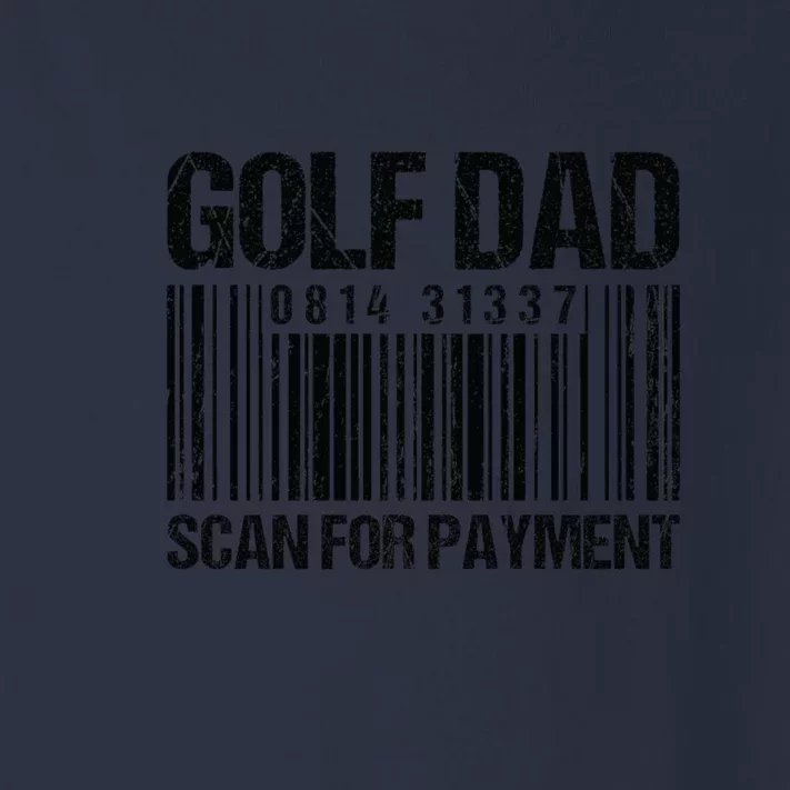 Golf Dad Scan For Payment Father's Day Gift For Dad Toddler Long Sleeve Shirt