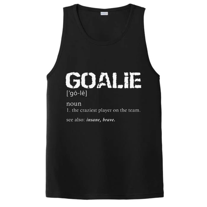 Goalie Definition Soccer Goalie Performance Tank