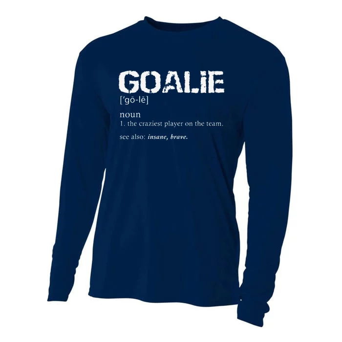 Goalie Definition Soccer Goalie Cooling Performance Long Sleeve Crew