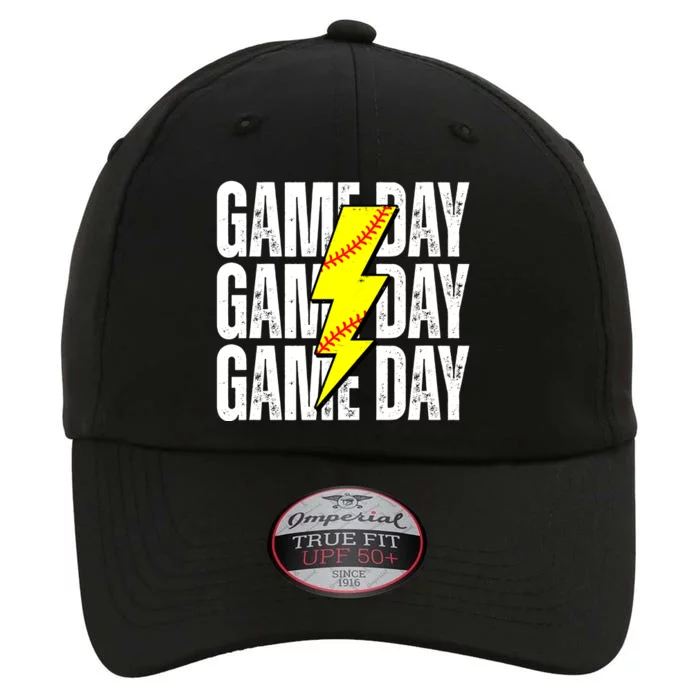 Game Day Softball Sport Vintage The Original Performance Cap