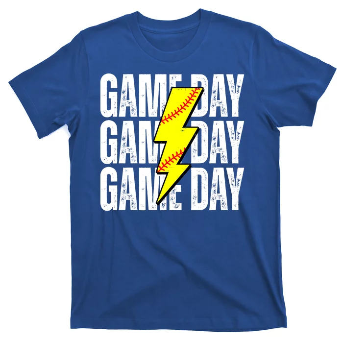 Game Day Softball Sport Vintage T-Shirt