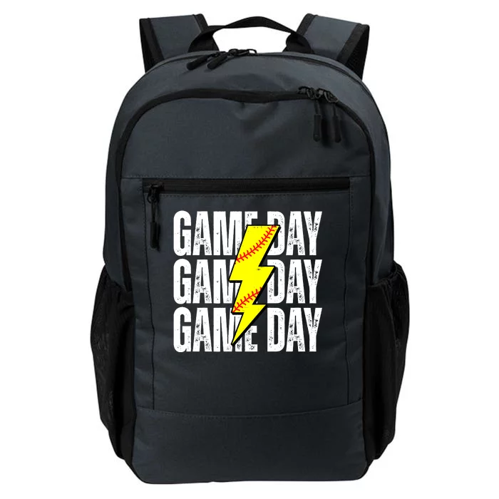 Game Day Softball Sport Vintage Daily Commute Backpack