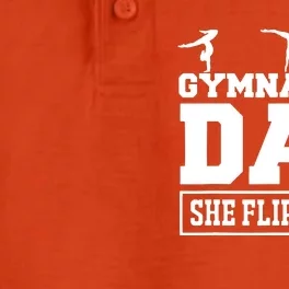 Gymnastics Dad She Flips I Pay Gymnastics Dad Gifts Dry Zone Grid Performance Polo