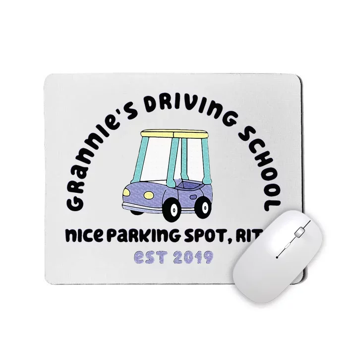 Grannies Driving School Nice Sparking Spot Rita Funny Mousepad