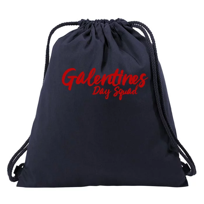 Galentines Day Squad Bff Valentines Day Friendship Love Gift Drawstring Bag