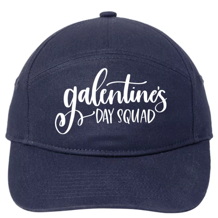 Galentines Day Squad Funny Matching Valentine's Gift 7-Panel Snapback Hat