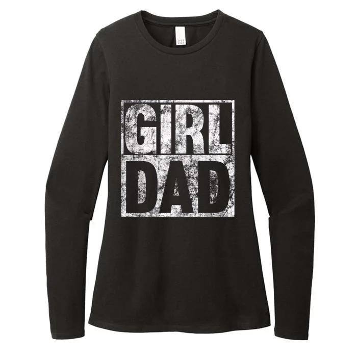 Girl Dad Shirt For Hashtag Girl Dad Fathers Day Daughter Womens CVC Long Sleeve Shirt