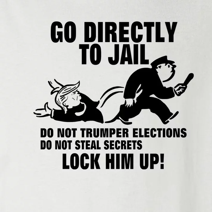 Go Directly To Jail TRUMP, Lock Him Up Toddler Long Sleeve Shirt