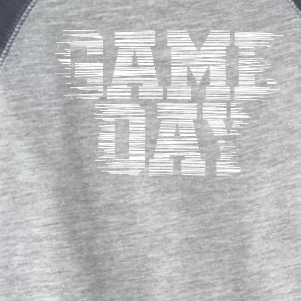 Game Day Team Matching Lover Toddler Fine Jersey T-Shirt