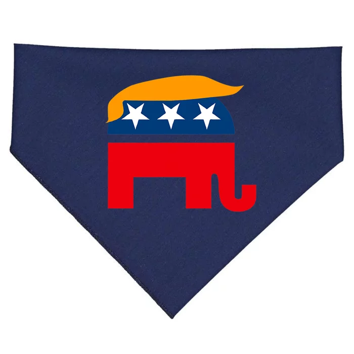 GOP Donald Trump Republican Elephant USA-Made Doggie Bandana