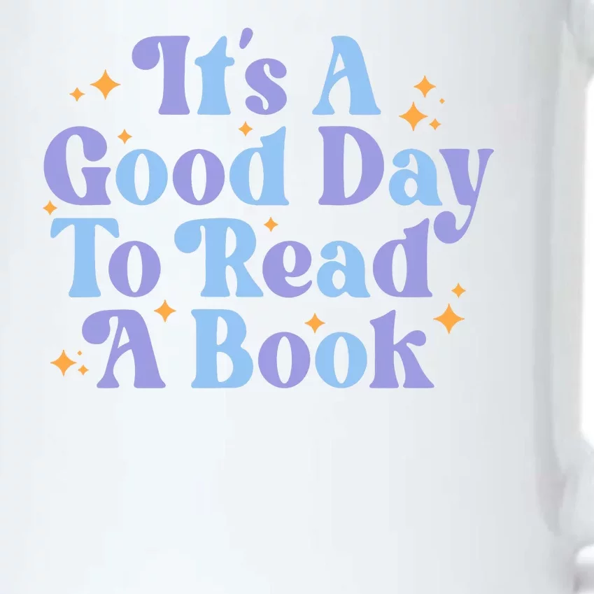 Good Day To Read A Book Black Color Changing Mug