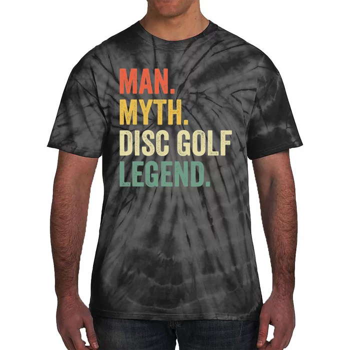 Golf Dad The Man The Myth The Legend Father, Tie-Dye T-Shirt