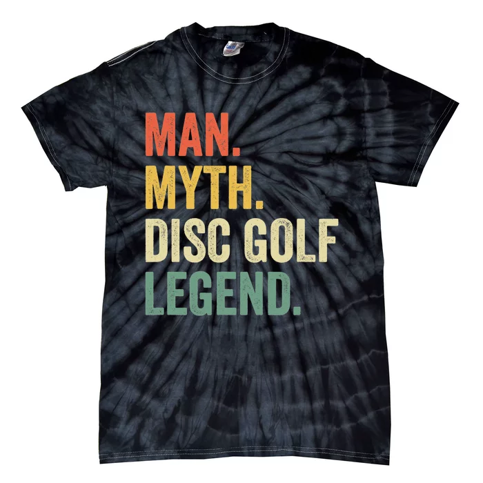 Golf Dad The Man The Myth The Legend Father, Tie-Dye T-Shirt