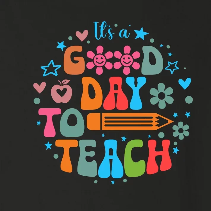 Good Day To Teach Back To School Graphic Toddler Long Sleeve Shirt