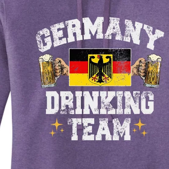 Germany Drinking Team Germany Beer Festivals Oktoberfest Women's Pullover Hoodie