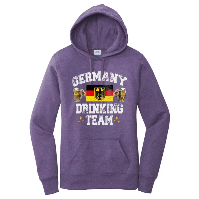 Germany Drinking Team Germany Beer Festivals Oktoberfest Women's Pullover Hoodie