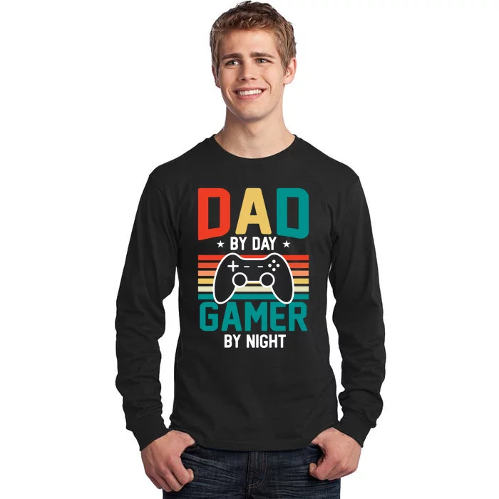 Gamer Dad T Design Tall Long Sleeve T-Shirt