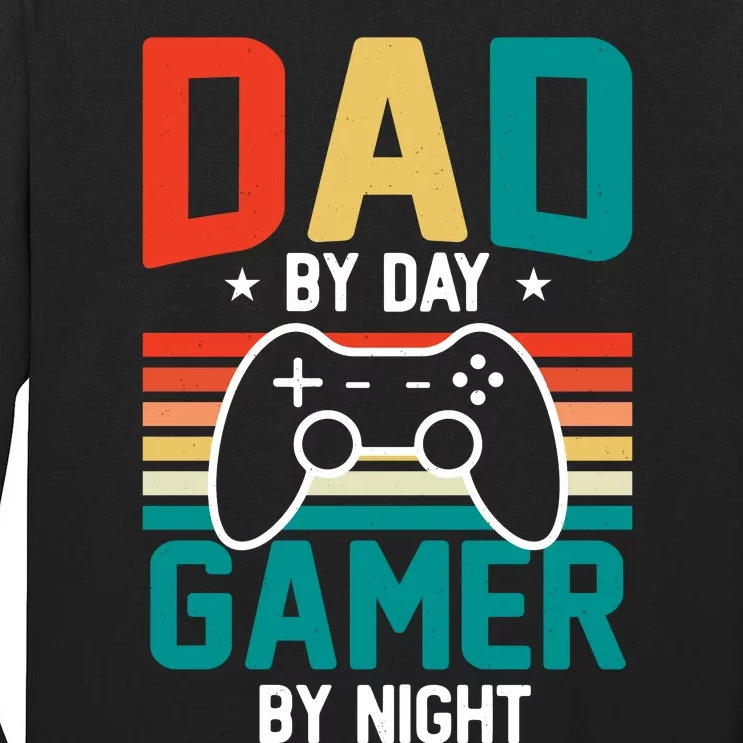 Gamer Dad T Design Tall Long Sleeve T-Shirt