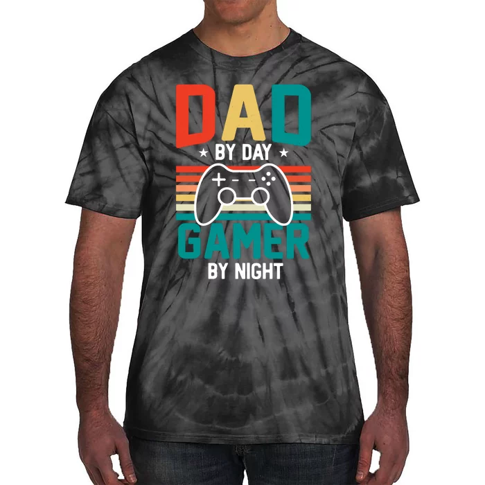 Gamer Dad T Design Tie-Dye T-Shirt