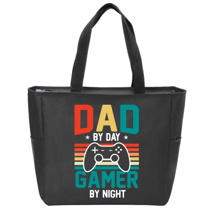 Gamer Dad T Design Zip Tote Bag