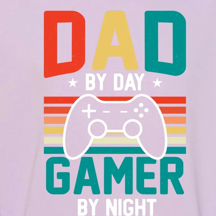 Gamer Dad T Design Garment-Dyed Sweatshirt