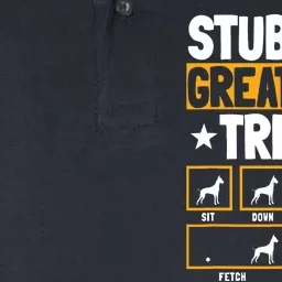 Great Dane Tricks Gentle Dog Lover Fur Parent German Mastiff Softstyle Adult Sport Polo