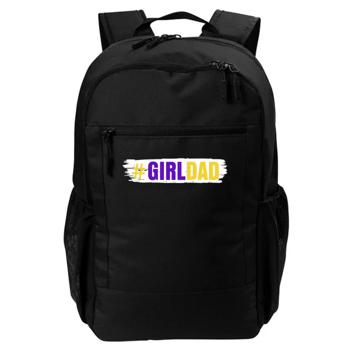 Girl Dad Tribute Memorial # Girl Dad Distressed Daily Commute Backpack