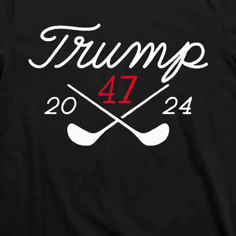 Golf Donald Trump 47 2024 T-Shirt