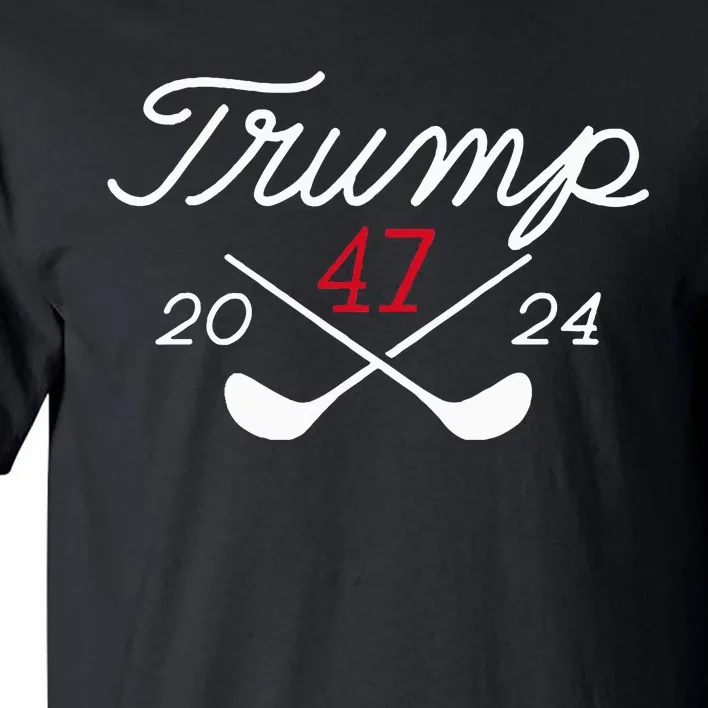 Golf Donald Trump 47 2024 Tall T-Shirt