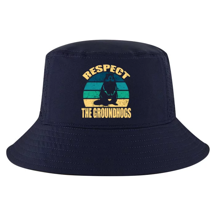 Groundhog DayRespect The Groundhog Cool Comfort Performance Bucket Hat