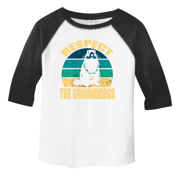 Groundhog DayRespect The Groundhog Toddler Fine Jersey T-Shirt