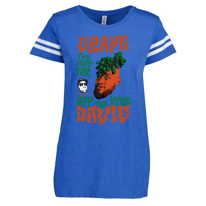 Grape Davis The Best Wr And Burt Off The Vine Enza Ladies Jersey Football T-Shirt