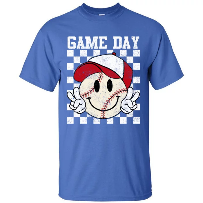 Game Day Vibes Baseball Gift MotherS Baseball Life Gift Tall T-Shirt