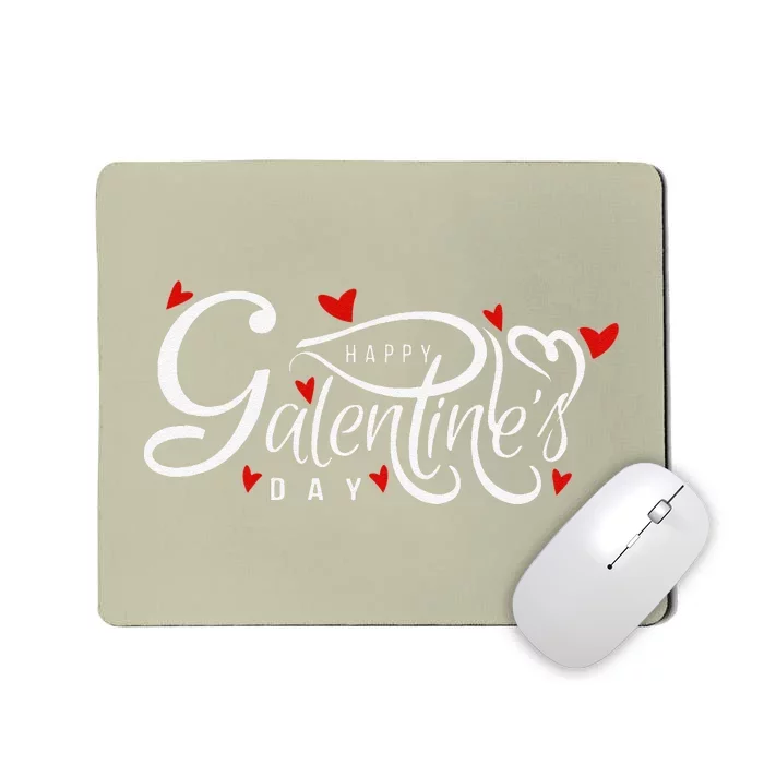 Galentine's Day Valentine's Day Female Friendship Galentines Mousepad