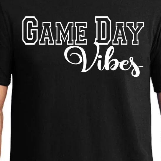 Game Day Vibes Baseball Basketball Soccer Sports Mom Gameday Gift Pajama Set