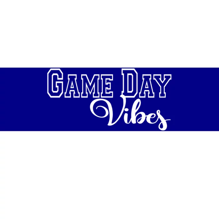 Game Day Vibes Baseball Basketball Soccer Sports Mom Gameday Gift Bumper Sticker