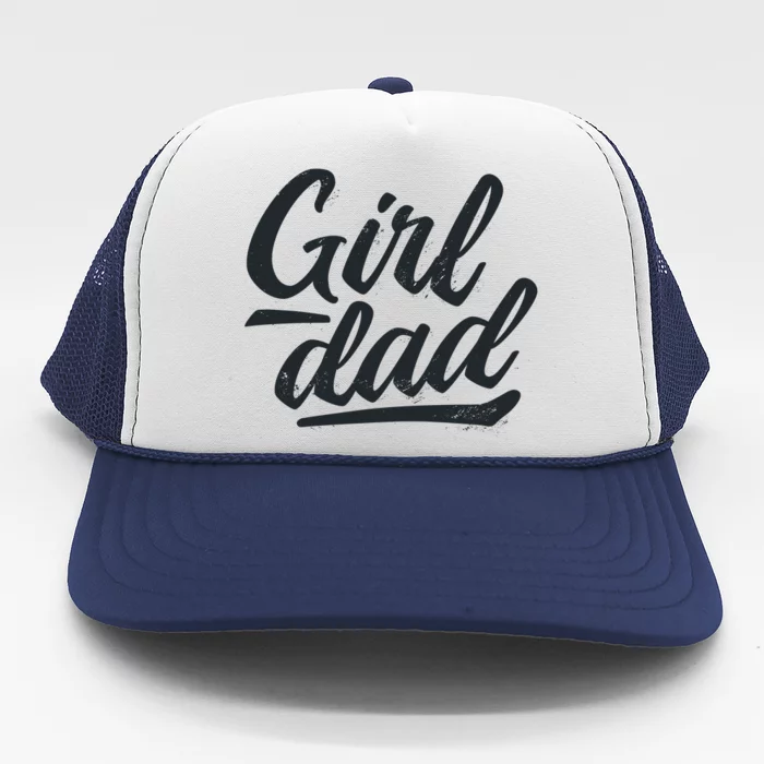 Girl Dad Vintage Gift Trucker Hat