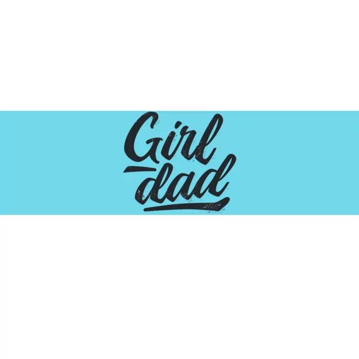 Girl Dad Vintage Gift Bumper Sticker