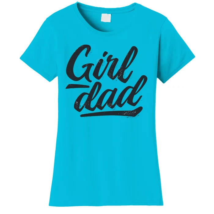 Girl Dad Vintage Gift Women's T-Shirt