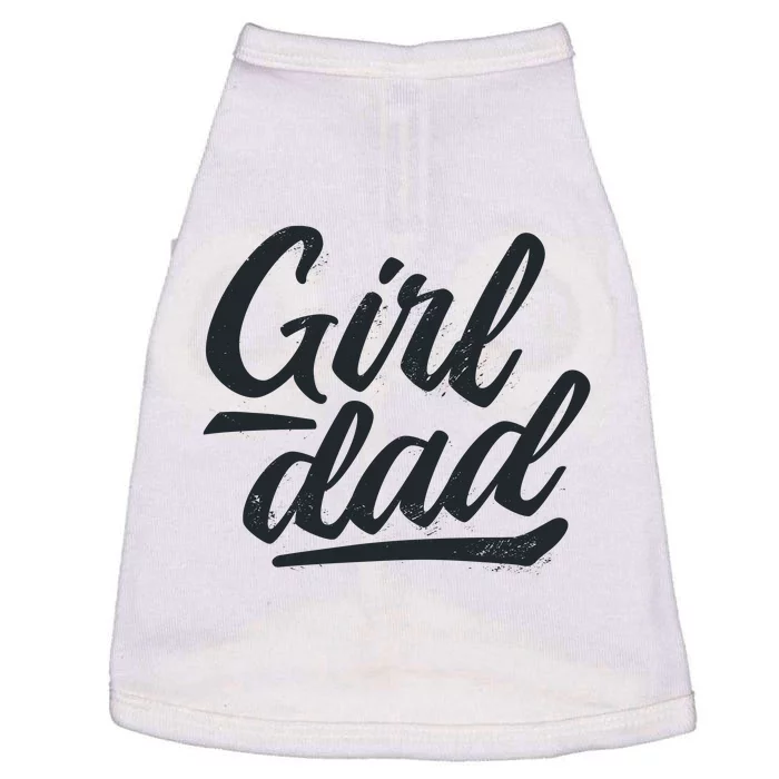 Girl Dad Vintage Gift Doggie Tank