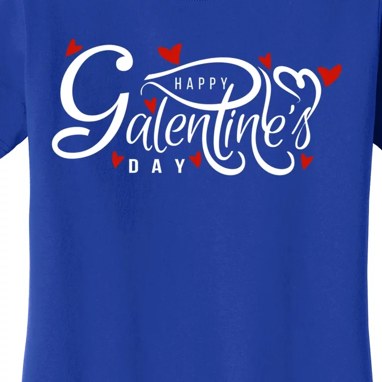 Galentine's Day Valentine's Day Female Friendship Galentines Funny Gift Women's T-Shirt