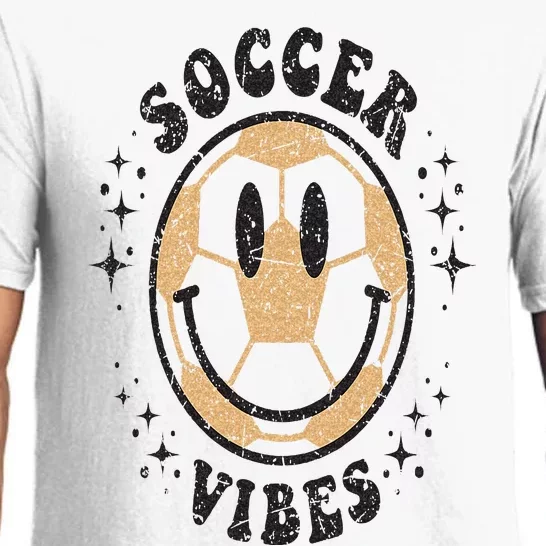 Game Day Vibes Leopard Soccer Season Players Fan Pajama Set