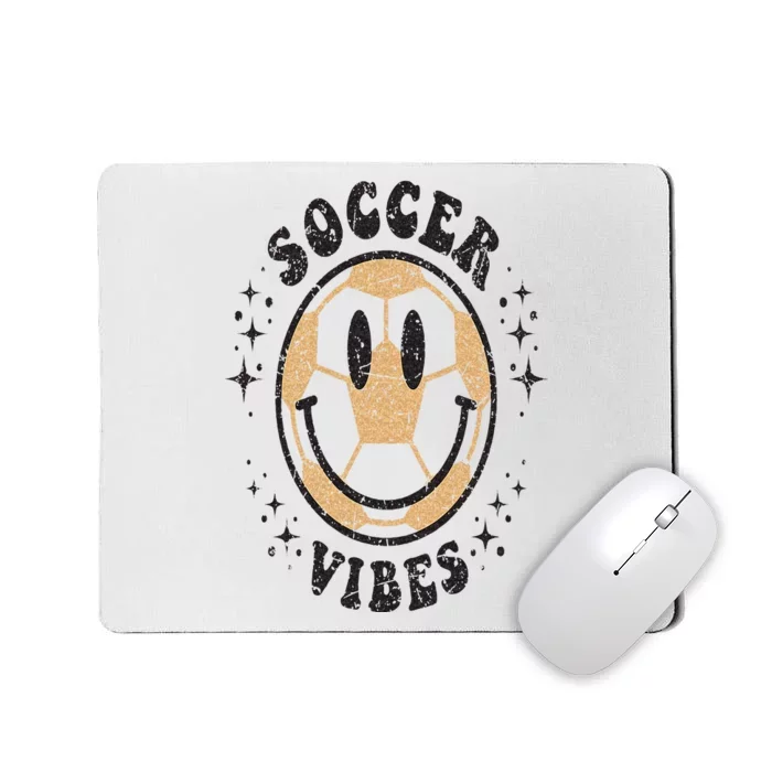 Game Day Vibes Leopard Soccer Season Players Fan Mousepad