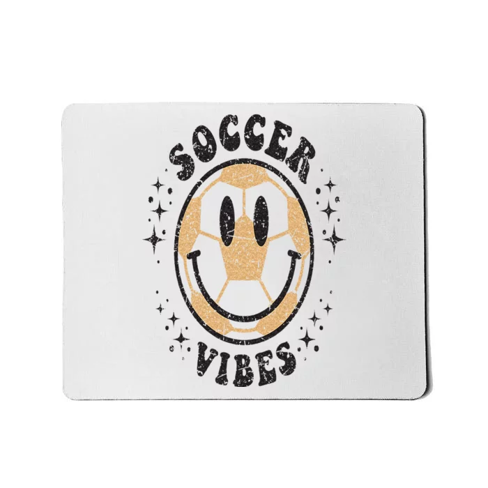 Game Day Vibes Leopard Soccer Season Players Fan Mousepad