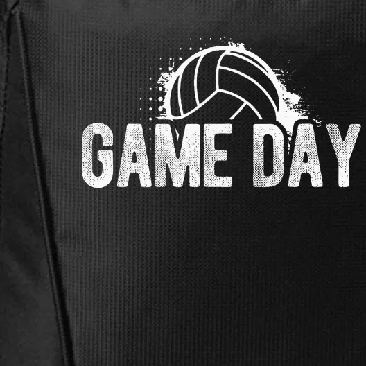 Game Day Volleyball Game Day Athlete Sport Hobby Coach City Backpack