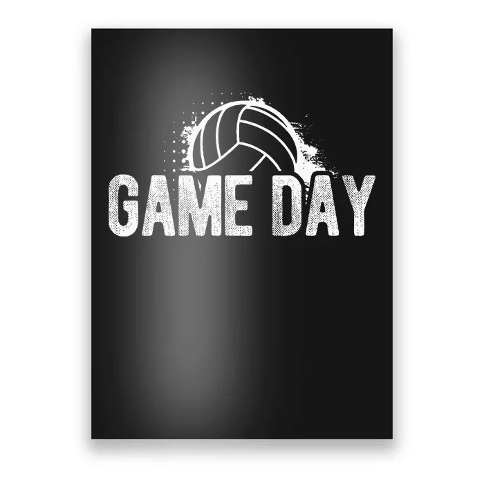 Game Day Volleyball Game Day Athlete Sport Hobby Coach Poster