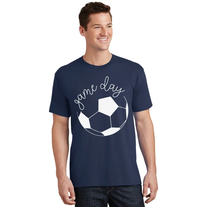 Game Day Women Mom Soccer T-Shirt