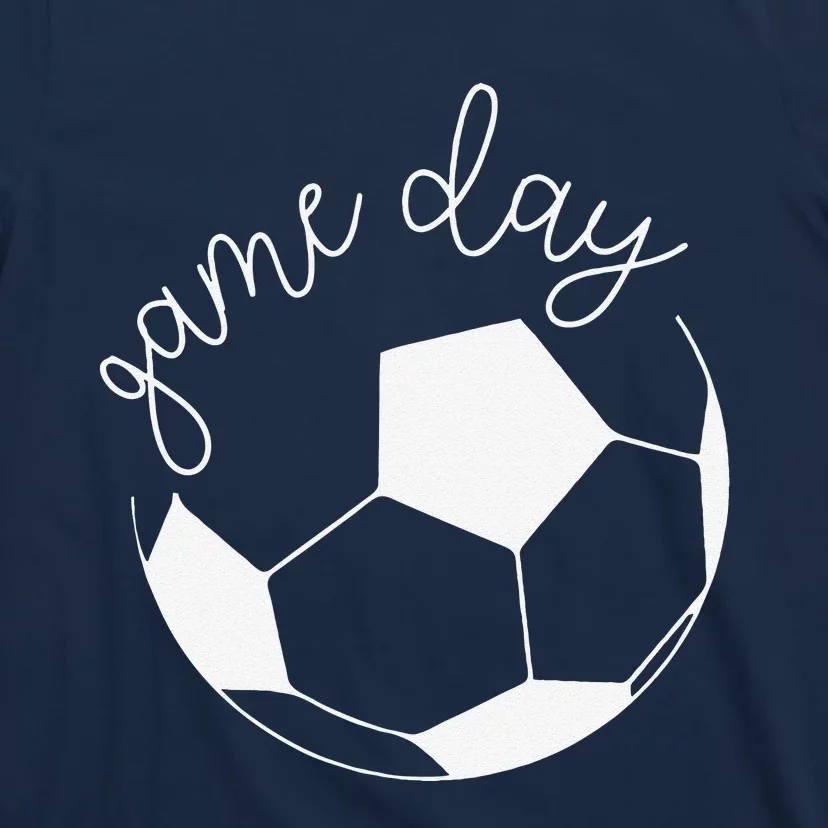 Game Day Women Mom Soccer T-Shirt